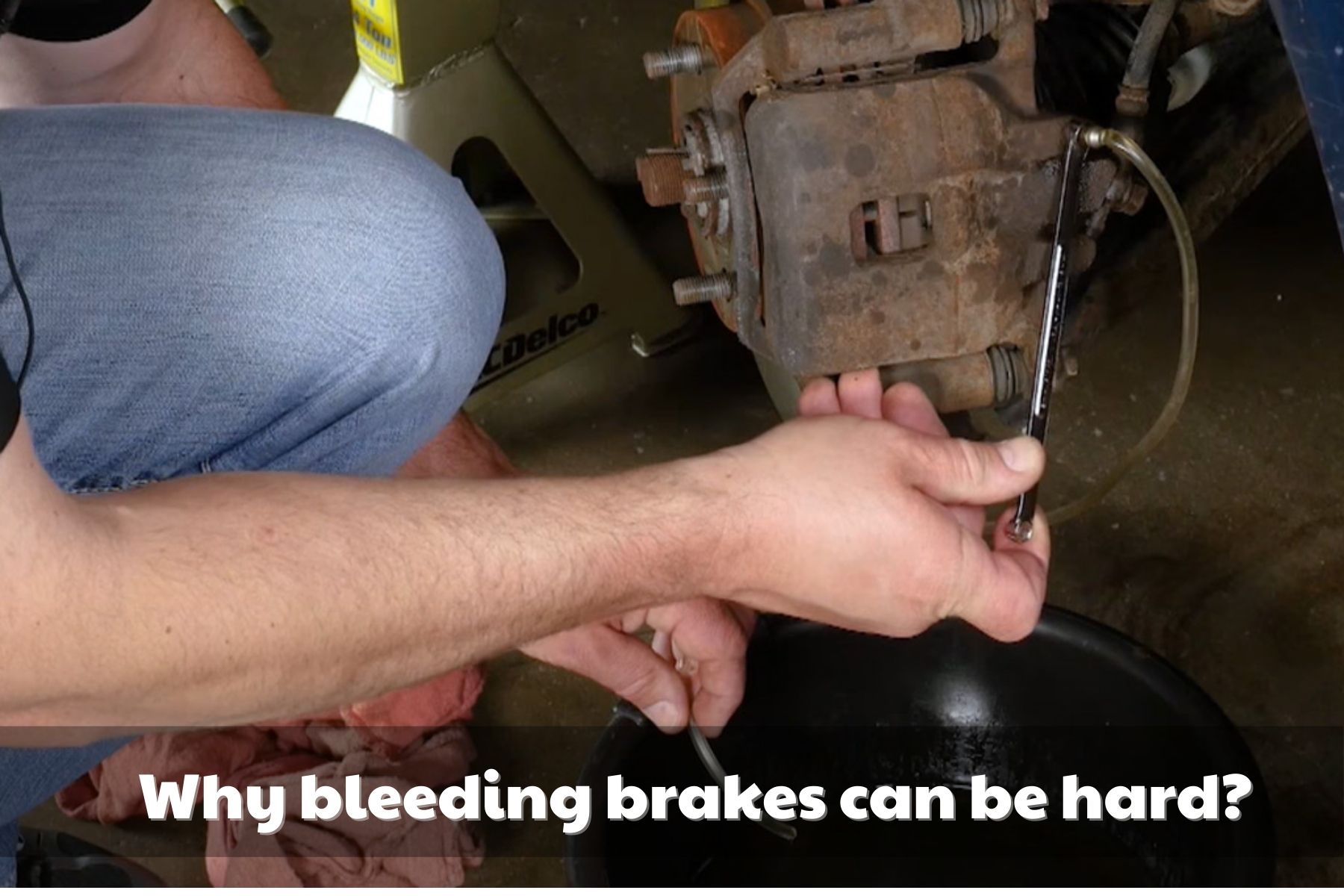 How to get air out of brake lines without bleeding 2
